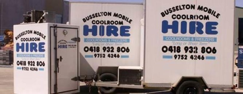 Busselton Air cool room trailers and refrigerated boxes.