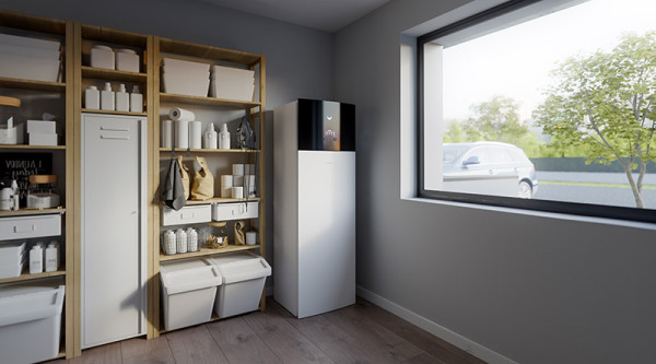 heat pump indoors