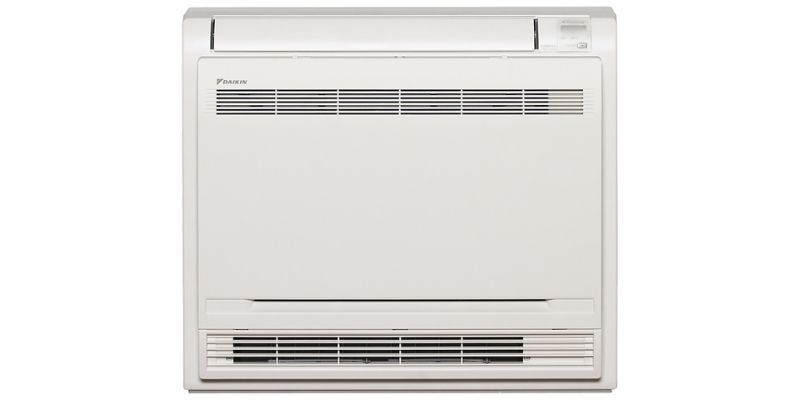 Daikin multi-head split system floor mounted air conditioner.